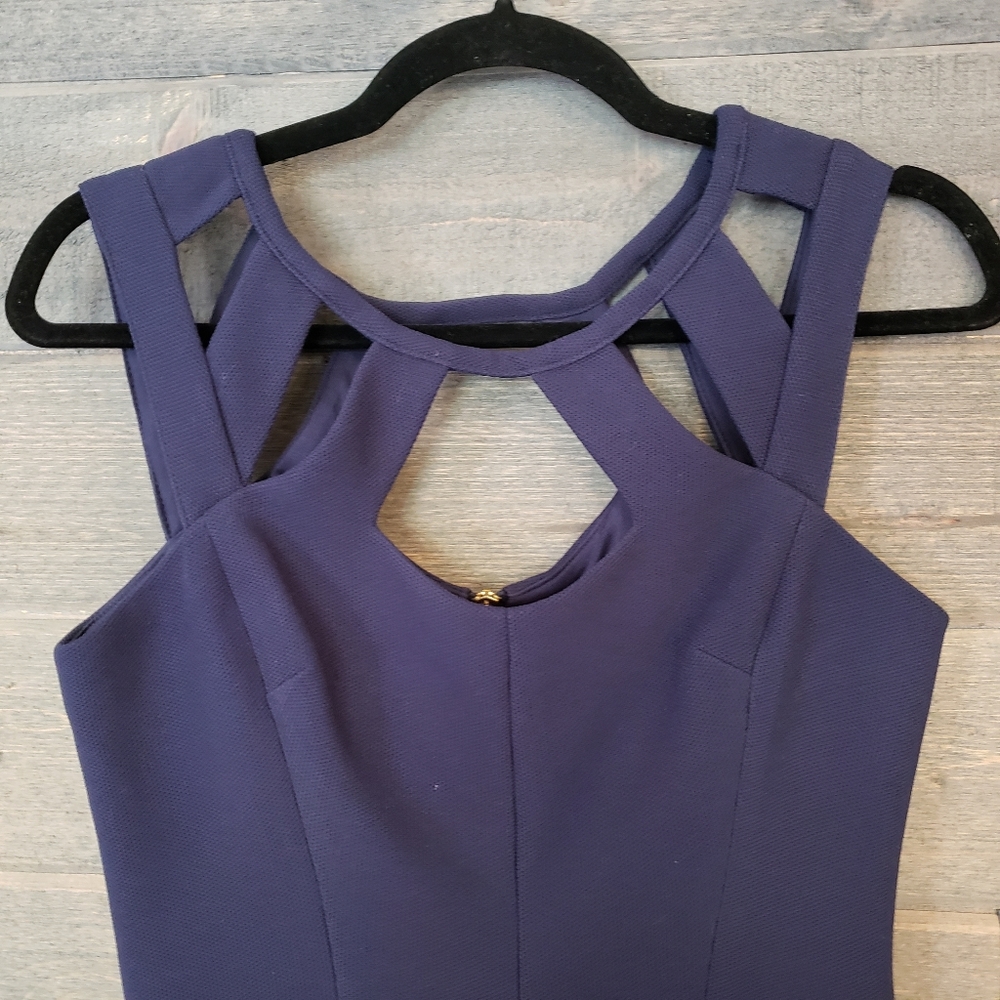 Betsey Johnson Cutout Fit Flare Skater Dress - Picture 2 of 7